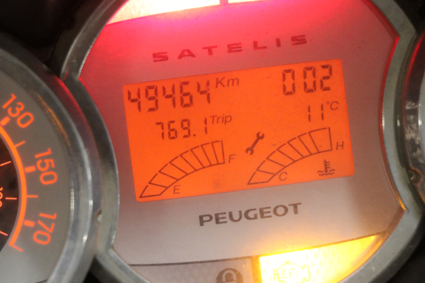 photo de CUENTA KILÓMETROS PEUGEOT SATELIS 125 (2010 - 2012)