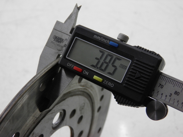 photo de DISCO DE FRENO TRASERO EUROCKA MATADOR 4T 50 (2010 - 2016) - Detalle de la pieza