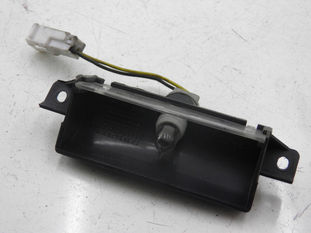 photo de LUZ MATRICULA PIAGGIO XEVO - X EVO 125 (2010 - 2015)