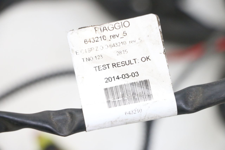 photo de CABLEADO PIAGGIO X10 125 (2012 - 2017)