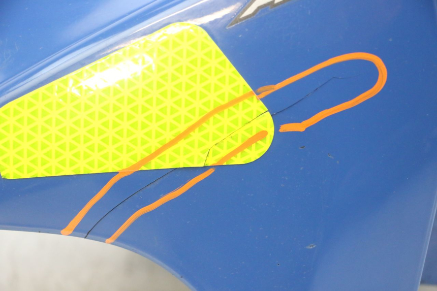 photo de GUARDABARROS DELANTERO YAMAHA TDM ABS 900 (2002 - 2014) - Estado de la superficie y material