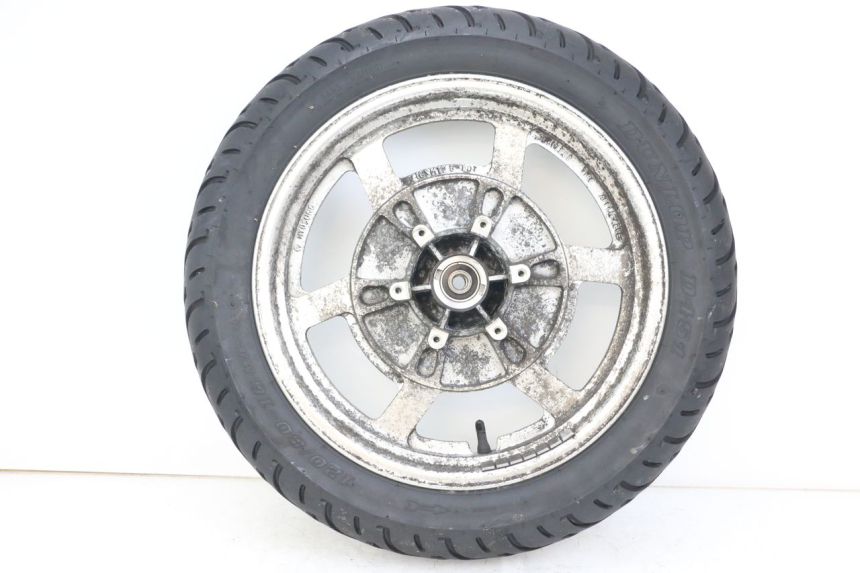 photo de Llanta delantera HYOSUNG GV AQUILA 125 (2000 - 2004) - Primer plano técnico