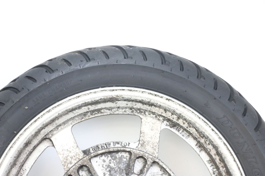 photo de Llanta delantera HYOSUNG GV AQUILA 125 (2000 - 2004) - Detalles de los puntos de fijación