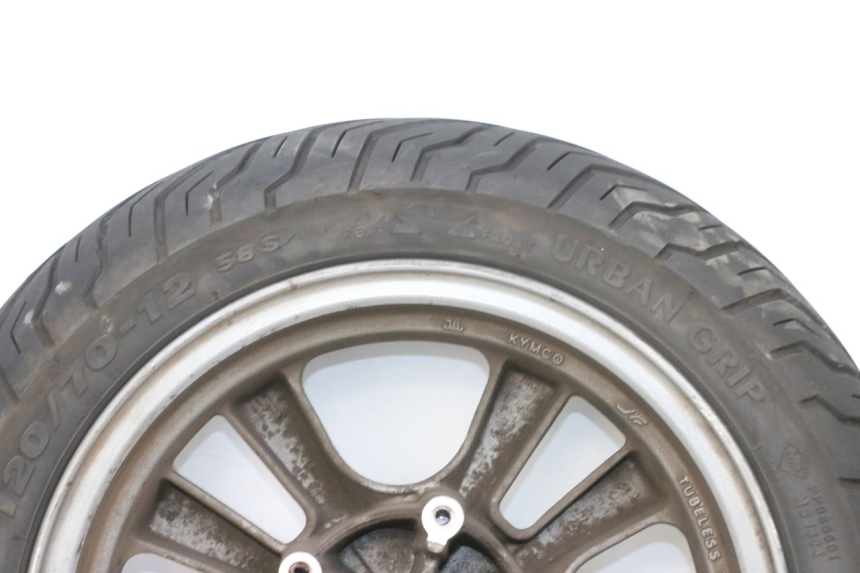 photo de LLANTA DELANTERA Y NEUMÁTICO KYMCO LIKE 125 (2009 - 2016) - Zoom sobre los componentes
