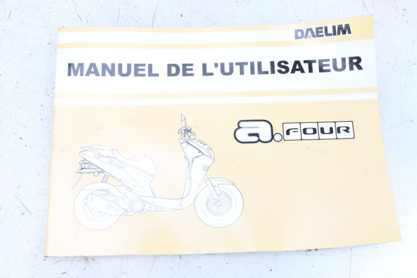 photo de Manual del usuario DAELIM A-FOUR 2T 50 (2005 - 2012)