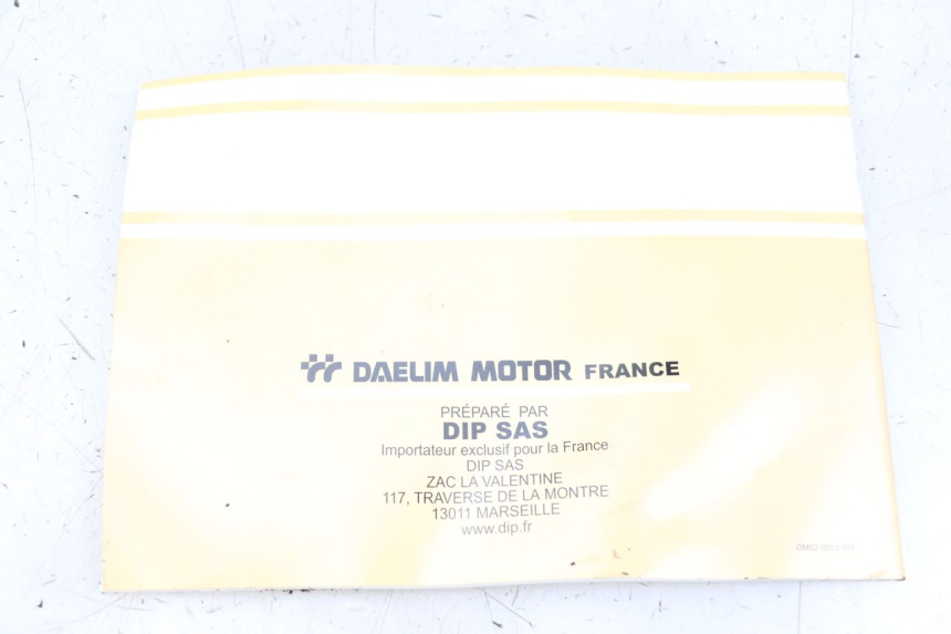 photo de Manual del usuario DAELIM A-FOUR 2T 50 (2005 - 2012)