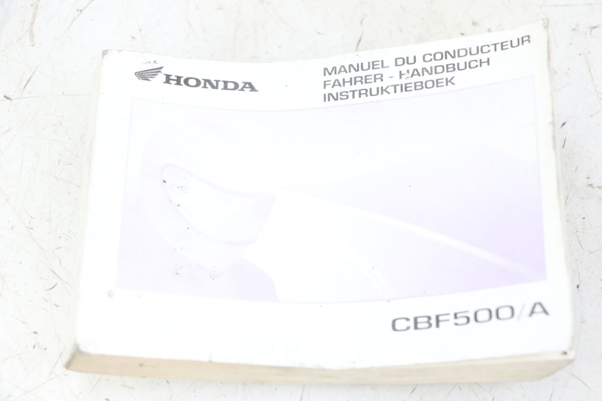 photo de MANUAL DEL USUARIO HONDA CBF 500 (2004 - 2007)