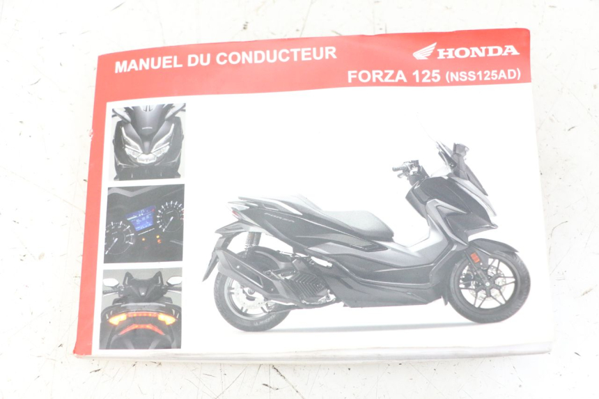 photo de MANUAL DEL USUARIO HONDA FORZA 125 (2021 - 2025)
