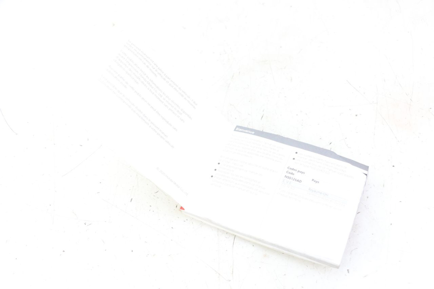 photo de MANUAL DEL USUARIO HONDA FORZA 125 (2021 - 2025)