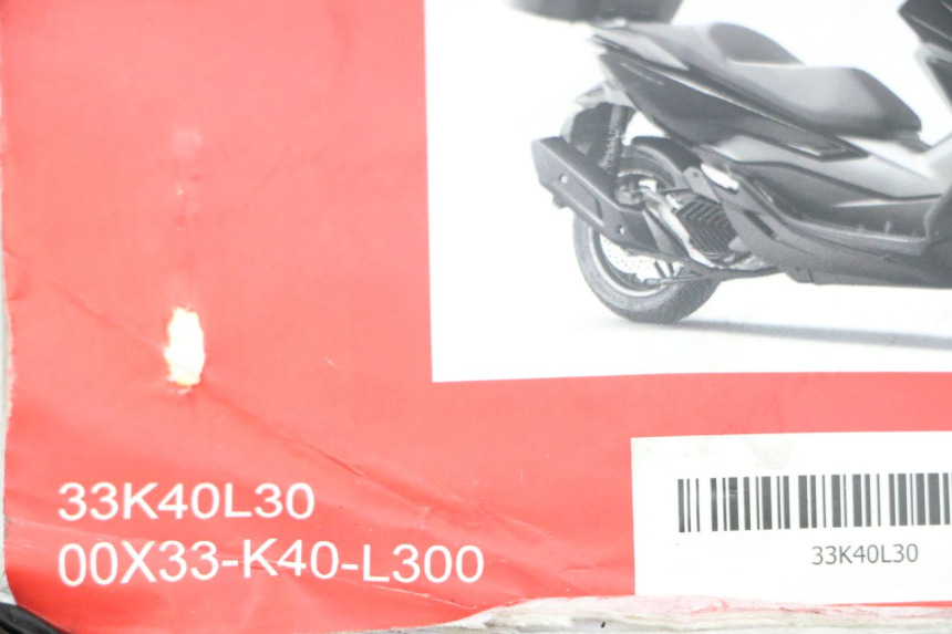 photo de MANUAL DEL USUARIO HONDA FORZA 125 (2021 - 2025)