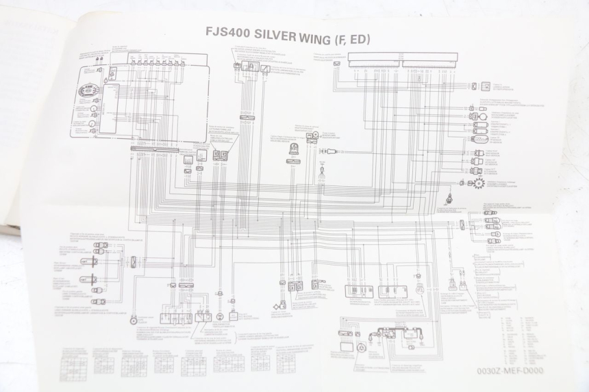 photo de MANUAL DEL USUARIO HONDA FJS SILVER WING SILVERWING 400 (2005 - 2008)