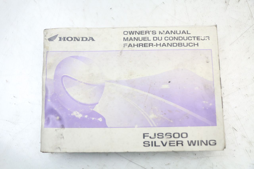 photo de MANUAL DEL USUARIO HONDA FJS SILVERWING SILVER WING 600 (2001 - 2010)