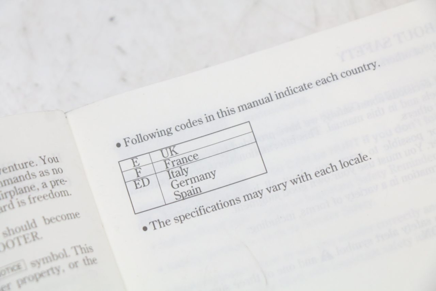 photo de MANUAL DEL USUARIO HONDA FJS SILVERWING SILVER WING 600 (2001 - 2010)