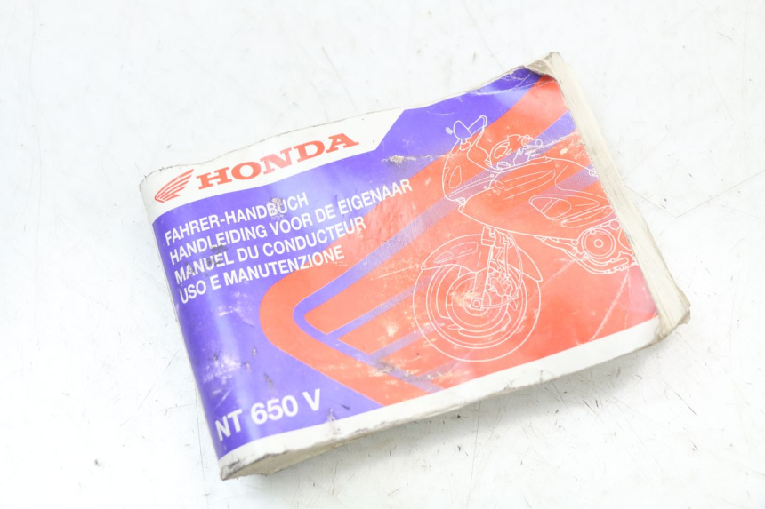 photo de MANUAL DEL USUARIO HONDA NTV DEAUVILLE 650 (1998 - 2001)