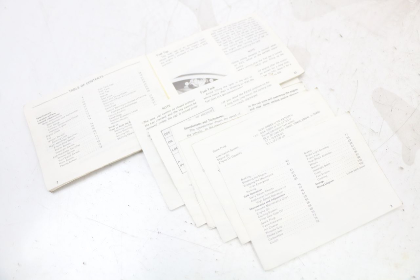 photo de MANUAL DEL USUARIO KAWASAKI GTR 1000 (1994 - 2004)