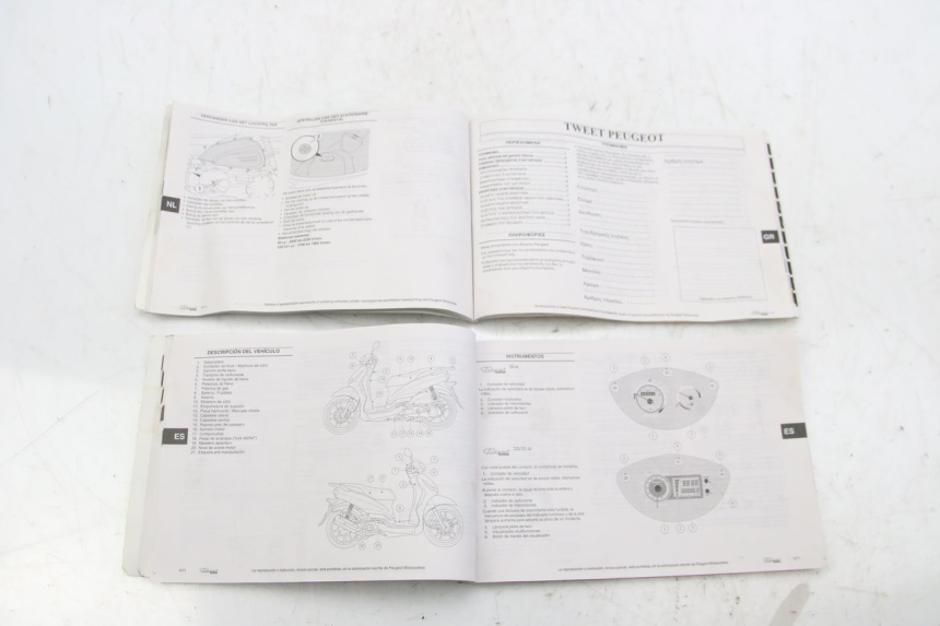 photo de MANUAL DEL USUARIO PEUGEOT TWEET 4T 50 (2010 - 2014)