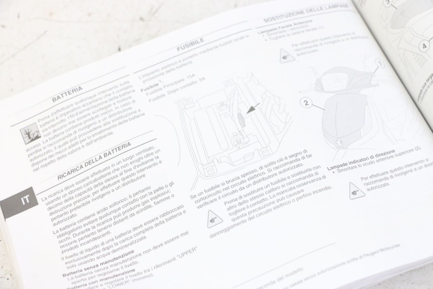photo de MANUAL DEL USUARIO PEUGEOT TWEET 4T 50 (2014 - 2019)