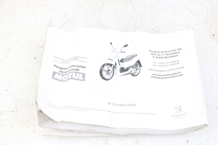 photo de MANUAL DEL USUARIO PEUGEOT TWEET 4T 50 (2014 - 2019)