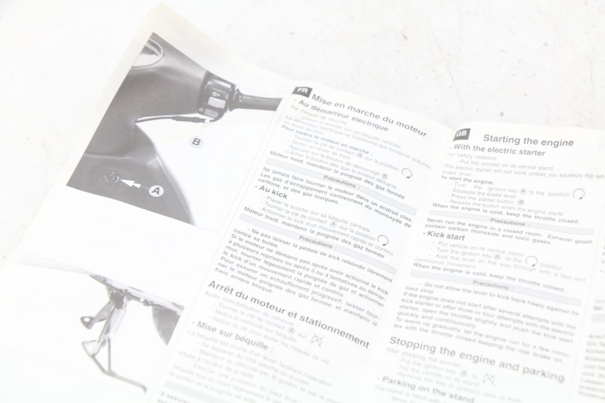 photo de MANUAL DEL USUARIO PEUGEOT VIVACITY 50 (1998 - 2003)