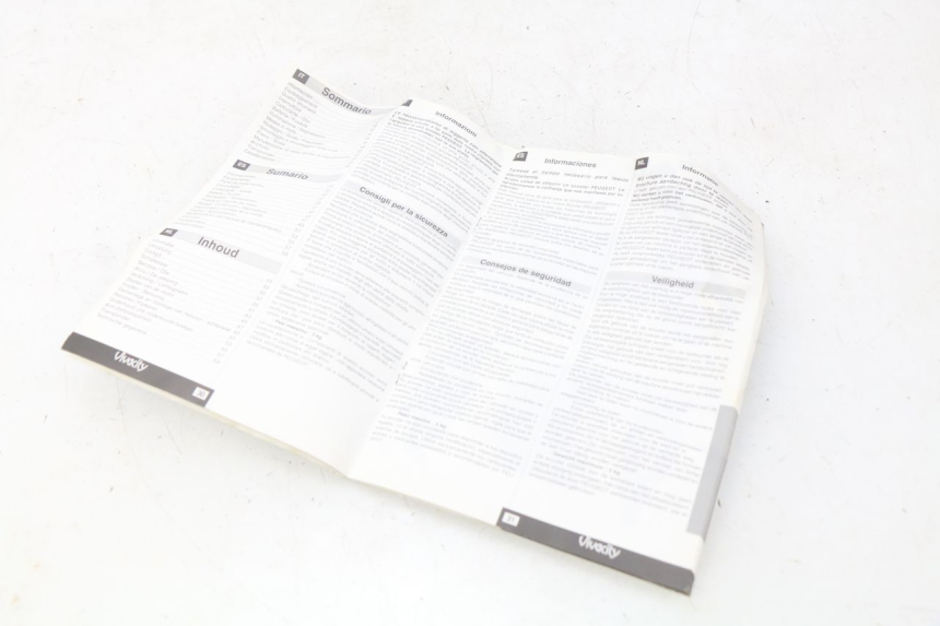 photo de MANUAL DEL USUARIO PEUGEOT VIVACITY 50 (1998 - 2003)
