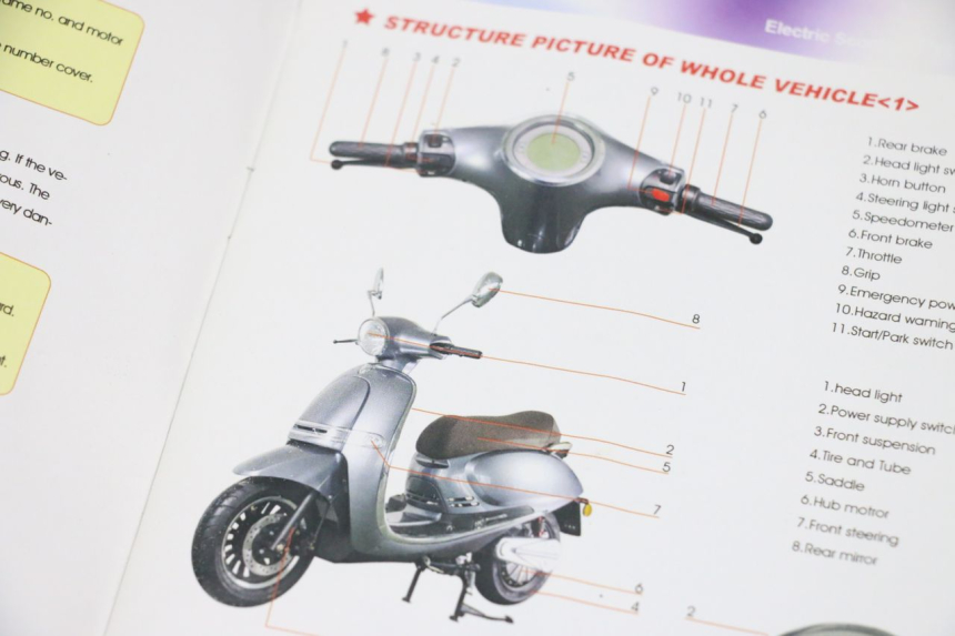 photo de MANUAL DEL USUARIO EFUN PUSA 1 - Vista general del producto