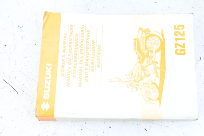 photo de MANUAL DEL USUARIO SUZUKI GZ MARAUDER 125 (1998 - 2004)