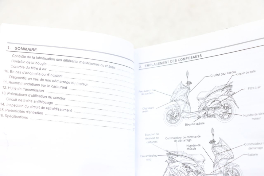 photo de MANUAL DEL USUARIO SYM JET 14 4T 50 (2018 - 2022)