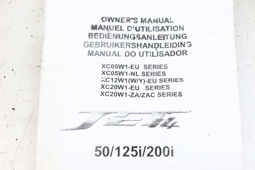 photo de MANUAL DEL USUARIO SYM JET 14 4T 50 (2018 - 2022)