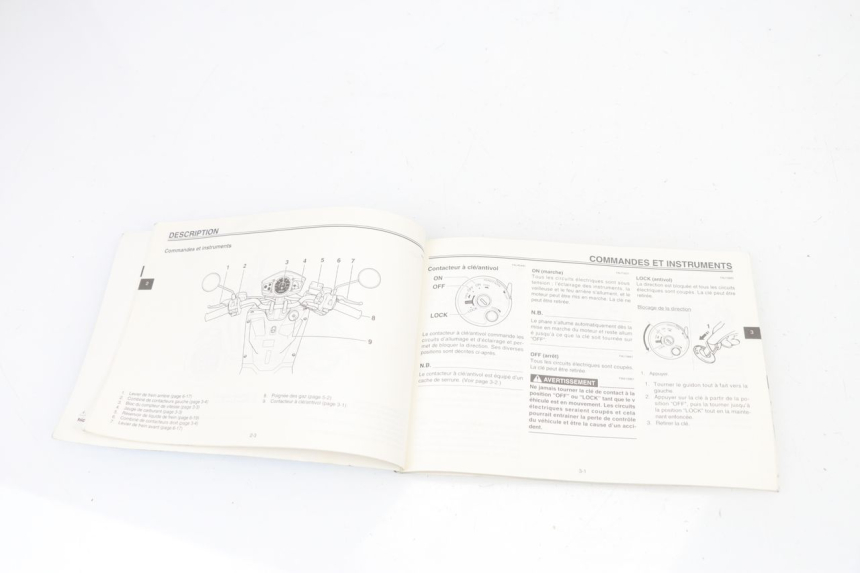 photo de MANUAL DEL USUARIO YAMAHA BW'S BWS 125 (2010 - 2013)