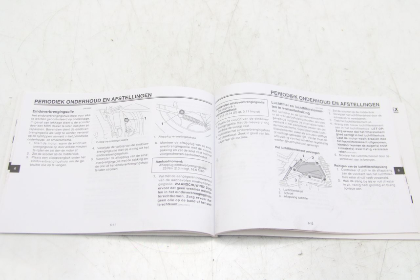 photo de MANUAL DEL USUARIO YAMAHA BW'S BWS 125 (2010 - 2013)