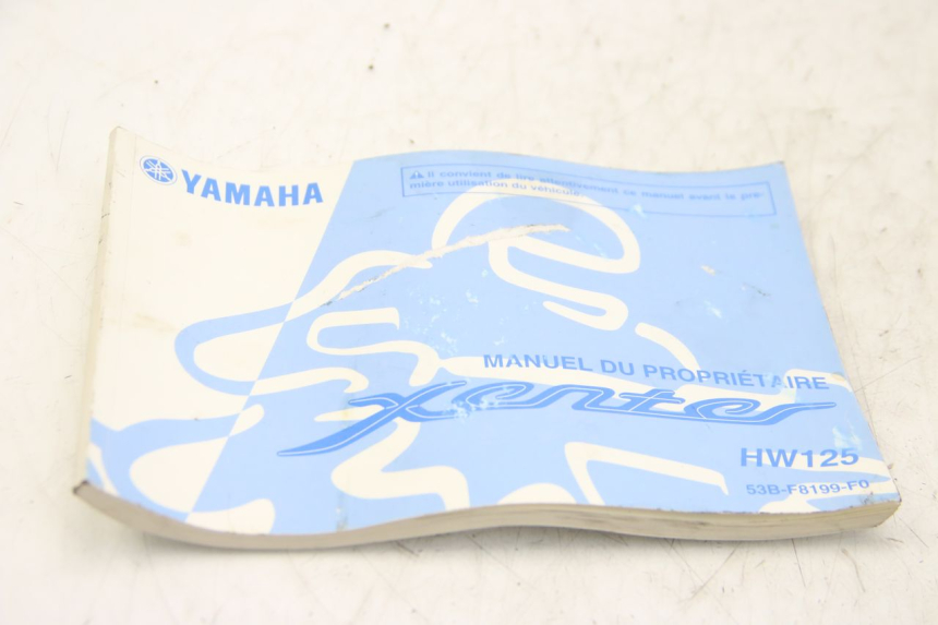 photo de MANUAL DEL USUARIO YAMAHA HW XENTER 125 (2011 - 2017)