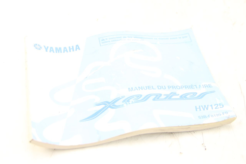 photo de MANUAL DEL USUARIO YAMAHA HW XENTER 125 (2011 - 2017)