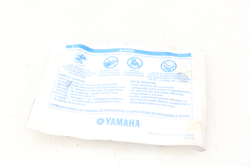 photo de MANUAL DEL USUARIO YAMAHA YFM R RAPTOR 90 (2017 - 2023)