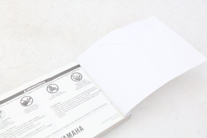 photo de MANUAL DEL USUARIO YAMAHA YFM R RAPTOR 90 (2017 - 2023)