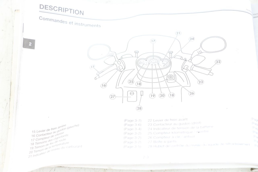 photo de MANUAL DEL USUARIO YAMAHA YP MAJESTY 125 (2002 - 2006)